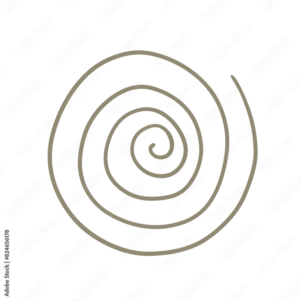 spiral Abstract Doodle spiral Abstract Doodle