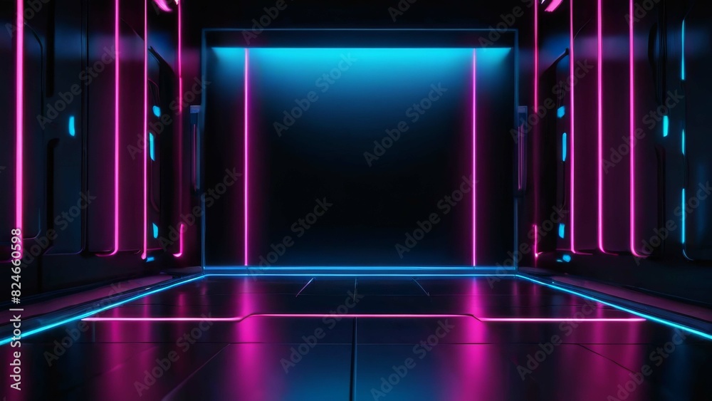 futuristic abstract background with neon light futuristic abstract background with neon light