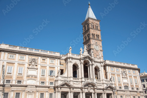 Santa Maria Maggiore is the most famous landmark in Rome, Rome, Italy