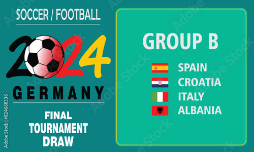teams participating in the championship 2024, flags of teams participating in the football championship 2024 group b, flags of countries participating in the 2024 football championship