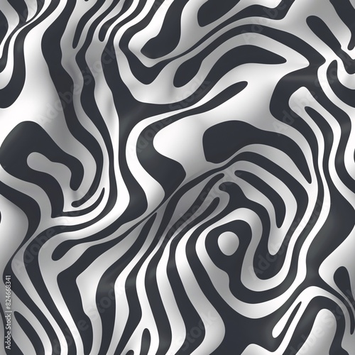 black and white seamless pattern