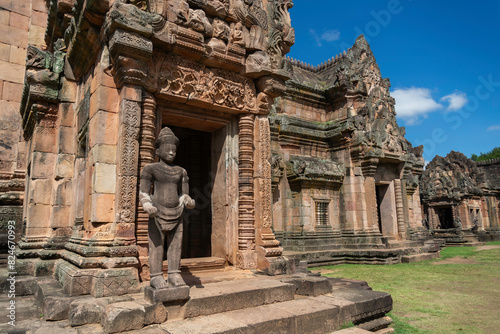 Prasat Hin Phanom Rung Hindu religious ruin located in Buri Ram Province Thailand