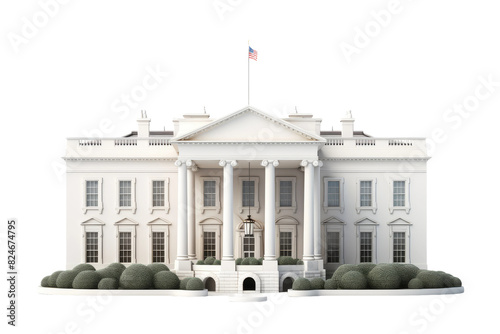 The Ivory Palace With the Skys Sentinel on a White or Clear Surface PNG Transparent Background.