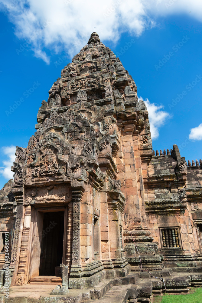 Prasat Hin Phanom Rung Hindu religious ruin located in Buri Ram Province Thailand