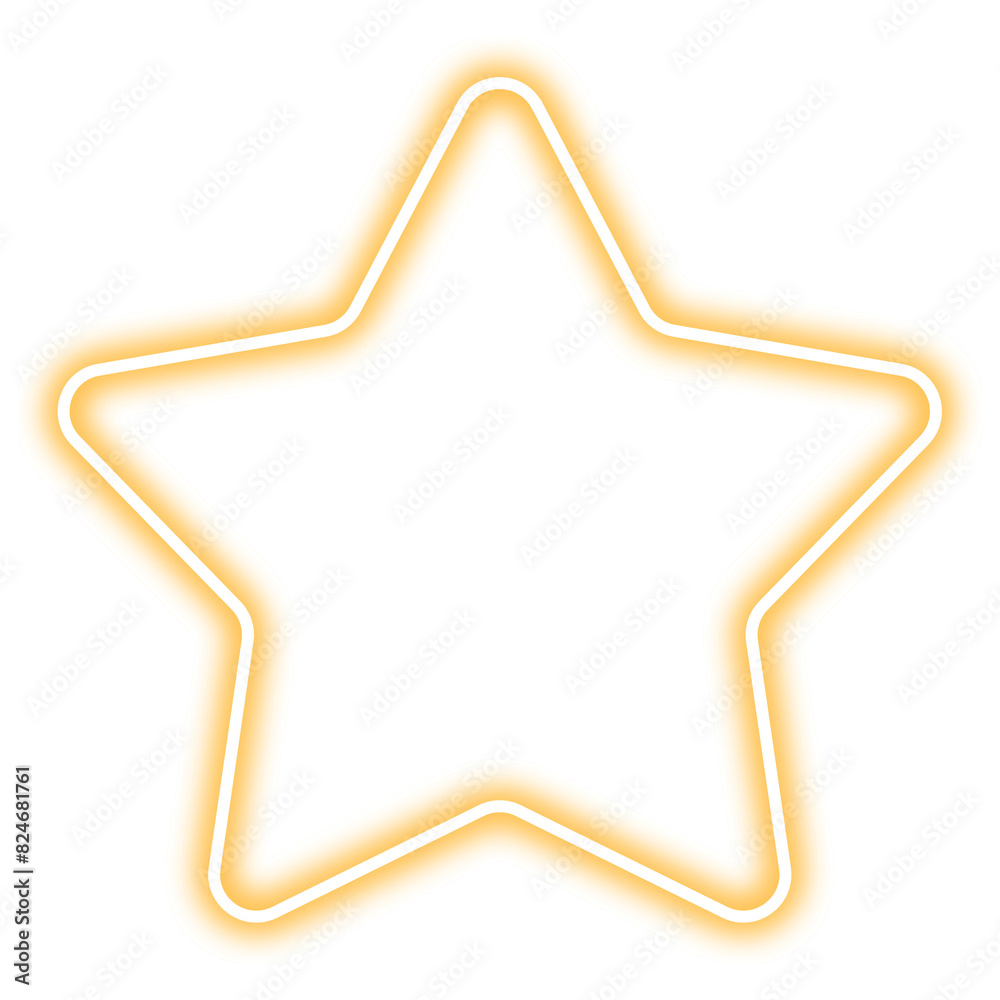 yellow neon star element, glow star design element, star icon yellow neon star element, glow star design element, star icon