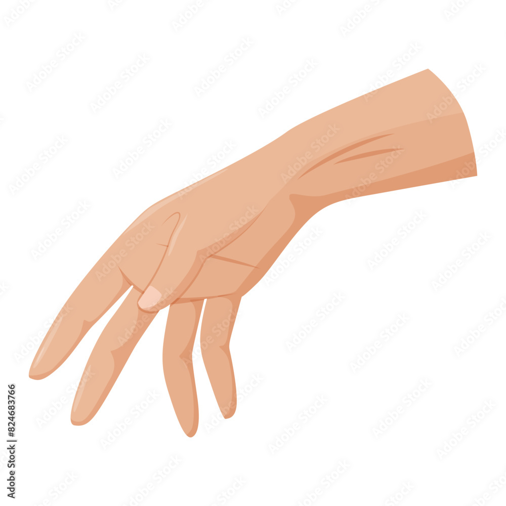 Hand throwing something or invisible objects. Hand throwing away. Hand throwing something or invisible objects. Hand throwing away.
