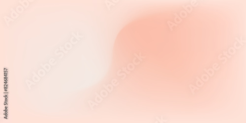 Nude, peach soft gradient. Simple vector gradient background	