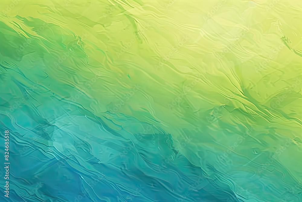 Yellow and green gradient watercolor background. Created with Ai