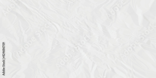 White crumpled paper texture. White wrinkled paper texture. White paper texture. White crumpled and top view textures can be used for background of text or any contents.