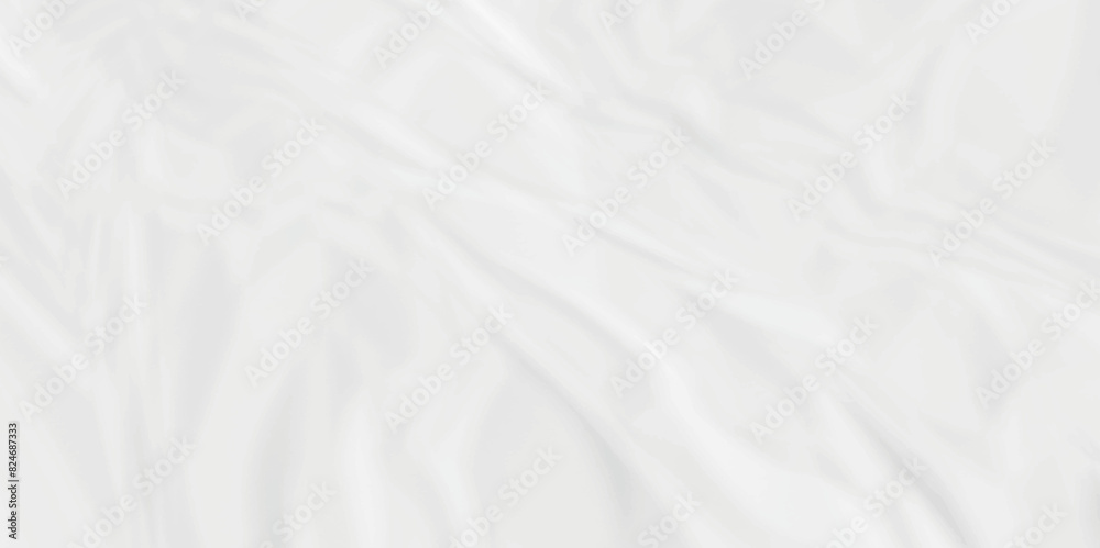 White crumpled paper texture. White wrinkled paper texture. White paper texture. White crumpled and top view textures can be used for background of text or any contents.