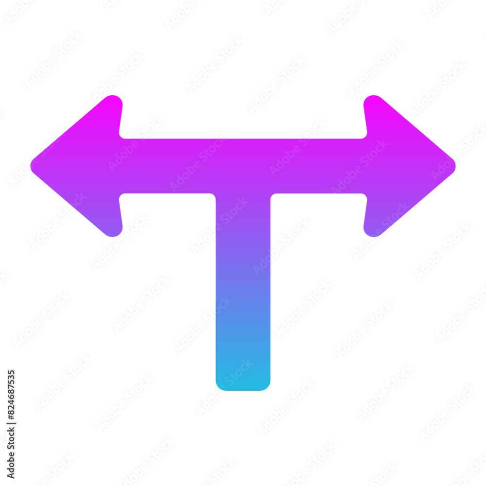 T Junction Icon