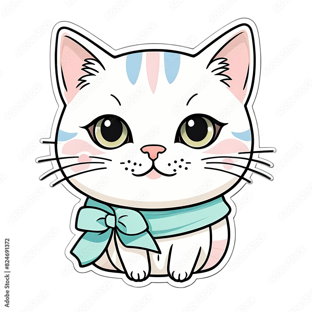 Cute kawaii cat Cute kawaii cat