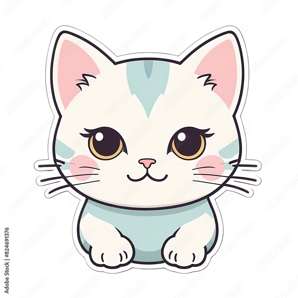 Cute kawaii cat Cute kawaii cat