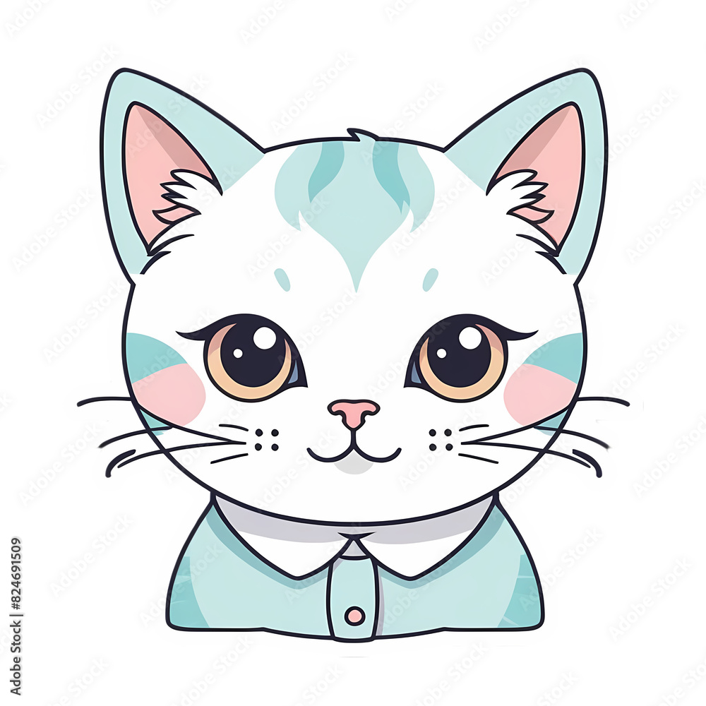 Cute kawaii cat Cute kawaii cat