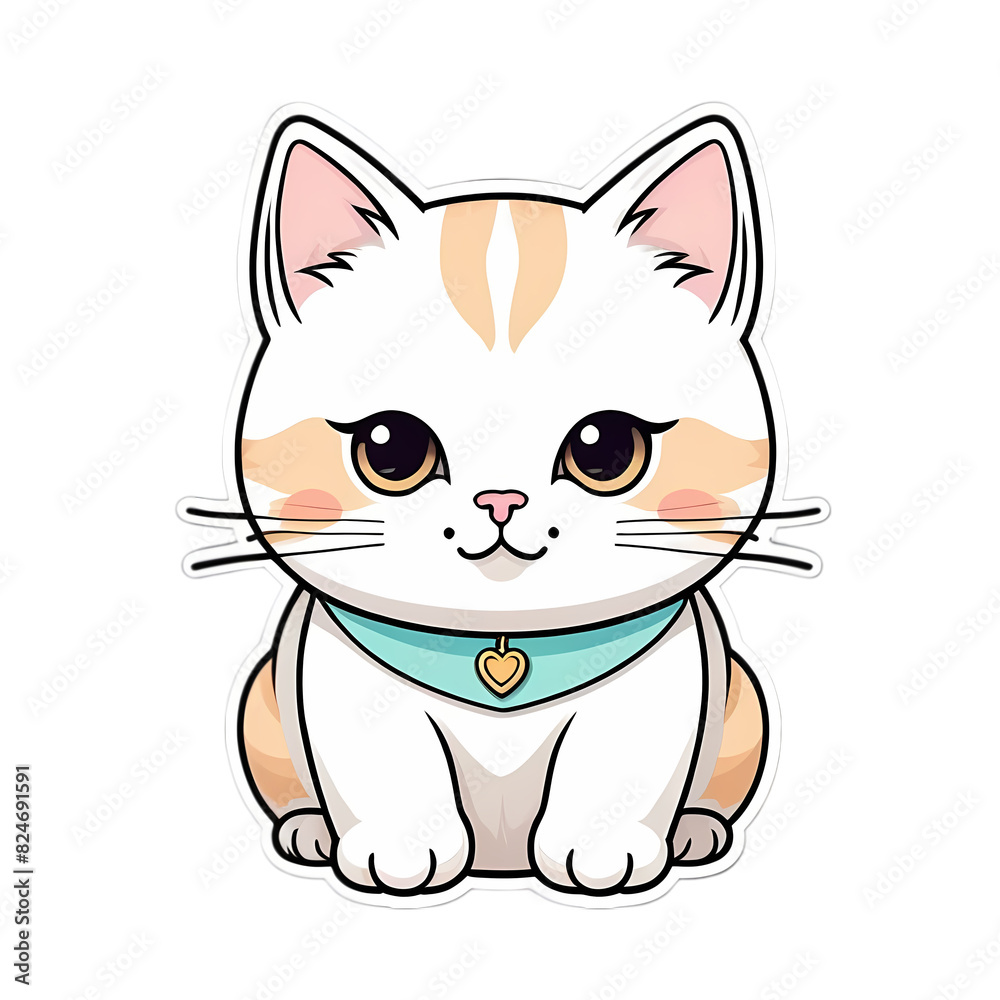 Cute kawaii cat Cute kawaii cat