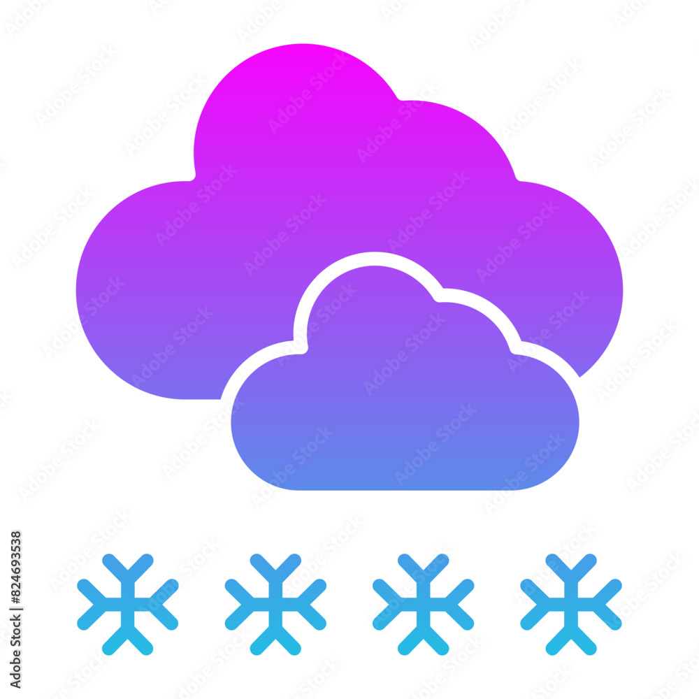 Snowfall Icon Snowfall Icon