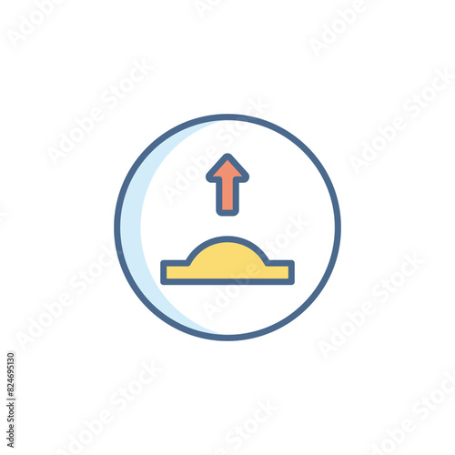 Hump vector icon