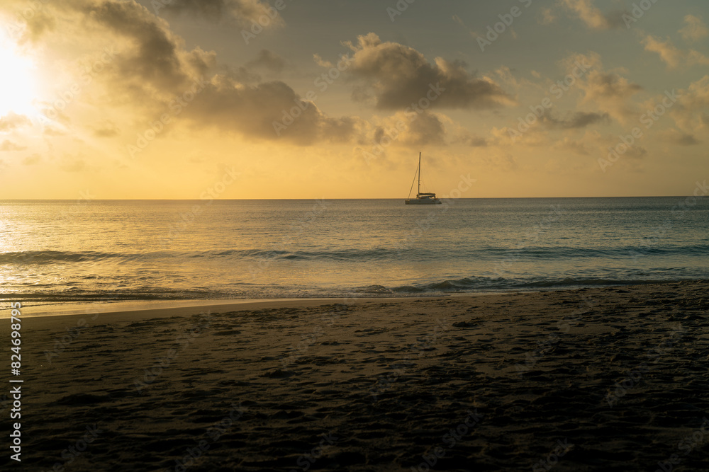 Paradise Perfection: Seychelles White Sand Beach Ocean View Wallpaper Paradise Perfection: Seychelles White Sand Beach Ocean View Wallpaper