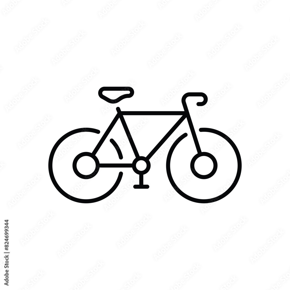 Bicycle vector icon Bicycle vector icon