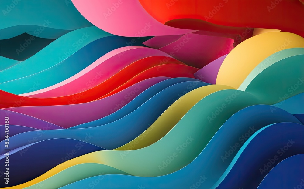Vibrant and Dynamic Abstract Gradient Waves with Generative AI. Vibrant and Dynamic Abstract Gradient Waves with Generative AI.