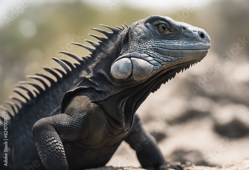 galapagos Black Iguanas 