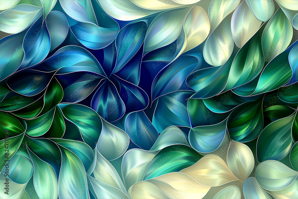 A colorful image of flowers with a blue background A colorful image of flowers with a blue background