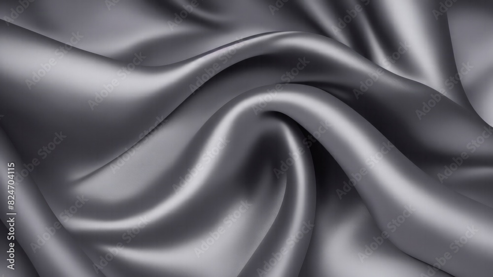 Luxury Gray satin smooth fabric background Luxury Gray satin smooth fabric background