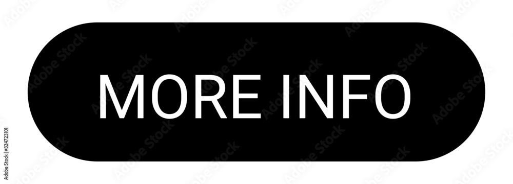 More Info, More Information Web UI Button. Vector Illustration. More Info, More Information Web UI Button. Vector Illustration.