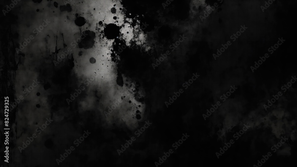 Obraz premium Black and Gray abstract dirty grunge background