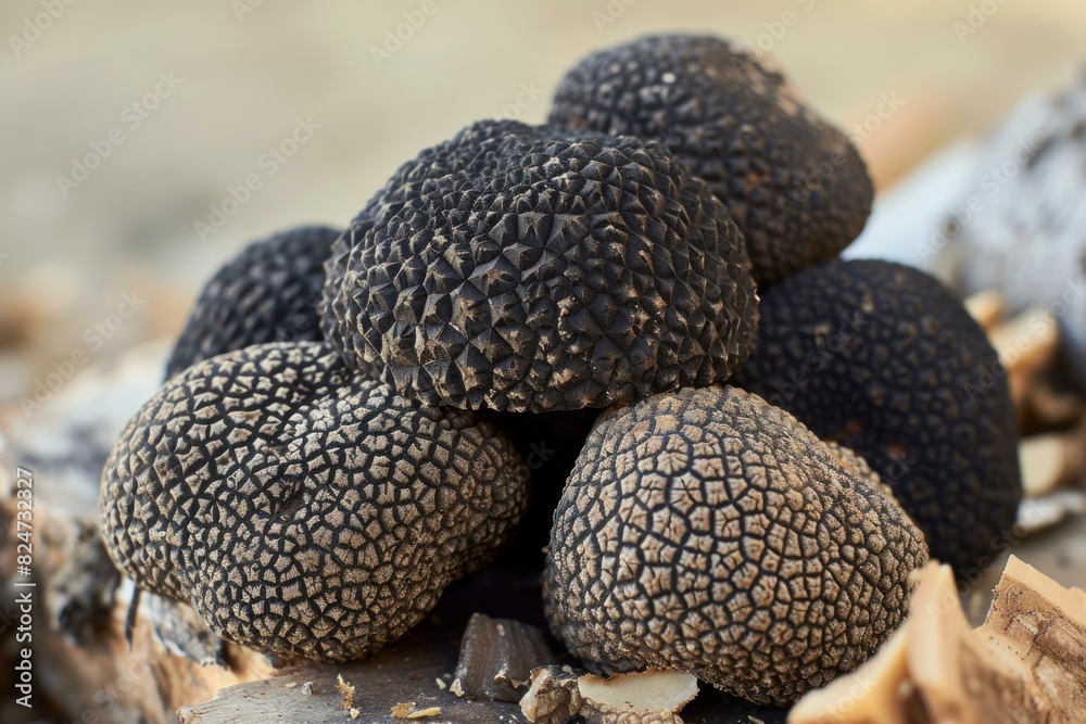 Rare Forest truffle. Nature food fungus. Generate Ai Rare Forest truffle. Nature food fungus. Generate Ai