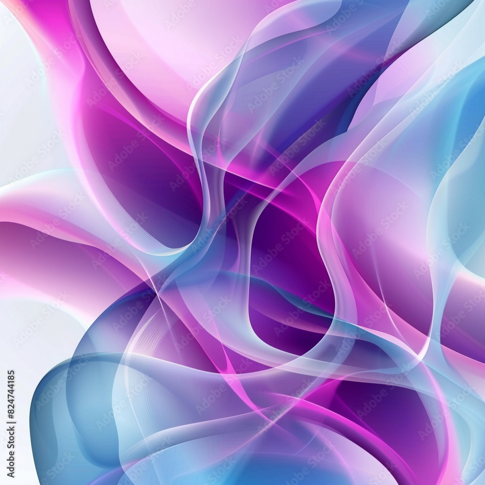 Abstract background with smooth shapes, Wallpaper, Generative AI Abstract background with smooth shapes, Wallpaper, Generative AI