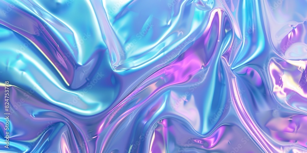 Abstract blue holographic background Abstract blue holographic background