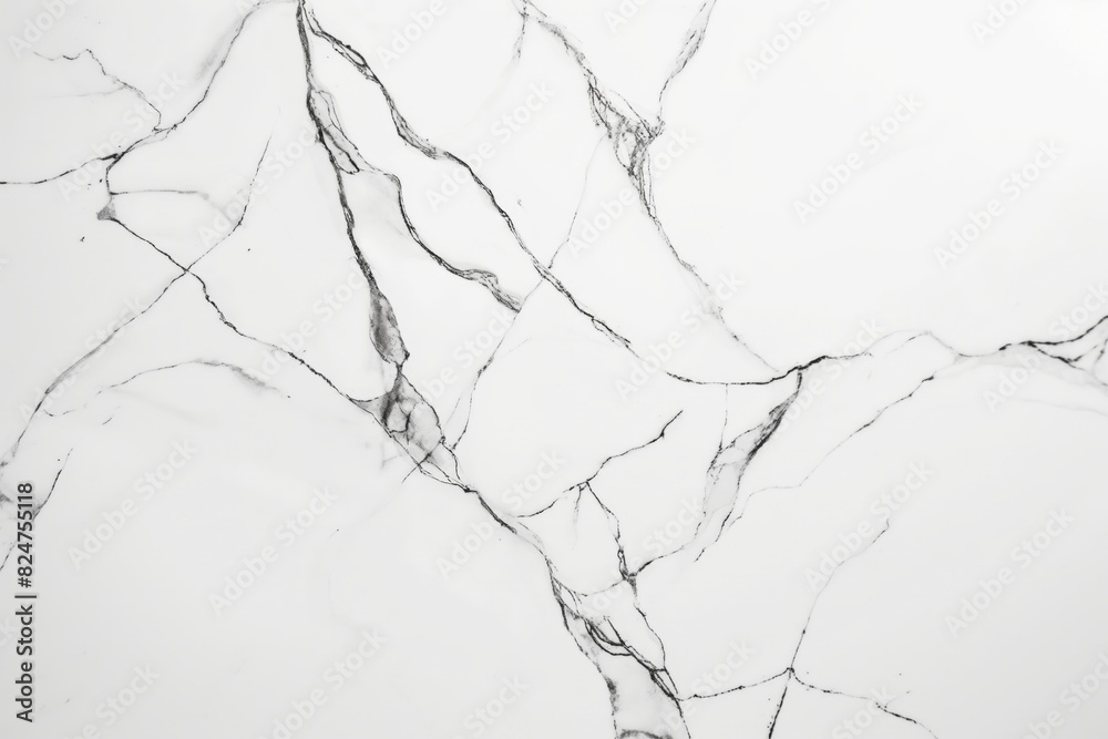 High-quality image displaying a luxurious white marble surface with intricate black and grey veins, ideal for backgrounds, wallpapers, or design elements in architecture and interiors High-quality image displaying a luxurious white marble surface with intricate black and grey veins, ideal for backgrounds, wallpapers, or design elements in architecture and interiors