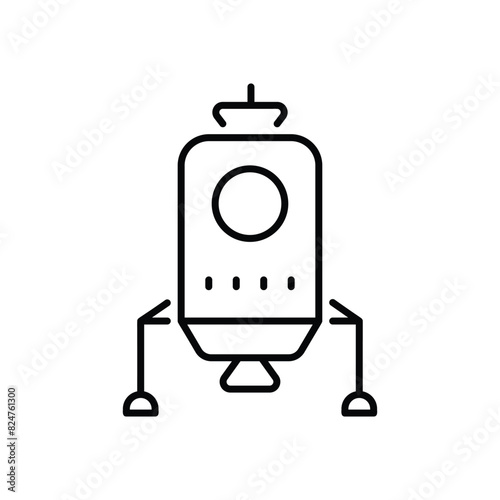 Lander vector icon
