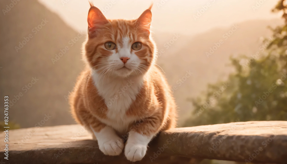 portrait of a cat