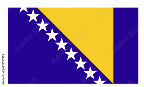 Flagge - Bosnia und Herzegovina
