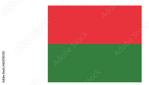 Flagge - Madagascar