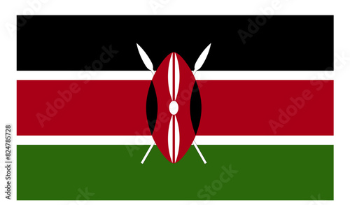 Flagge - Kenya