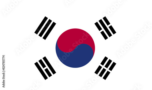 Flagge - Südkorea