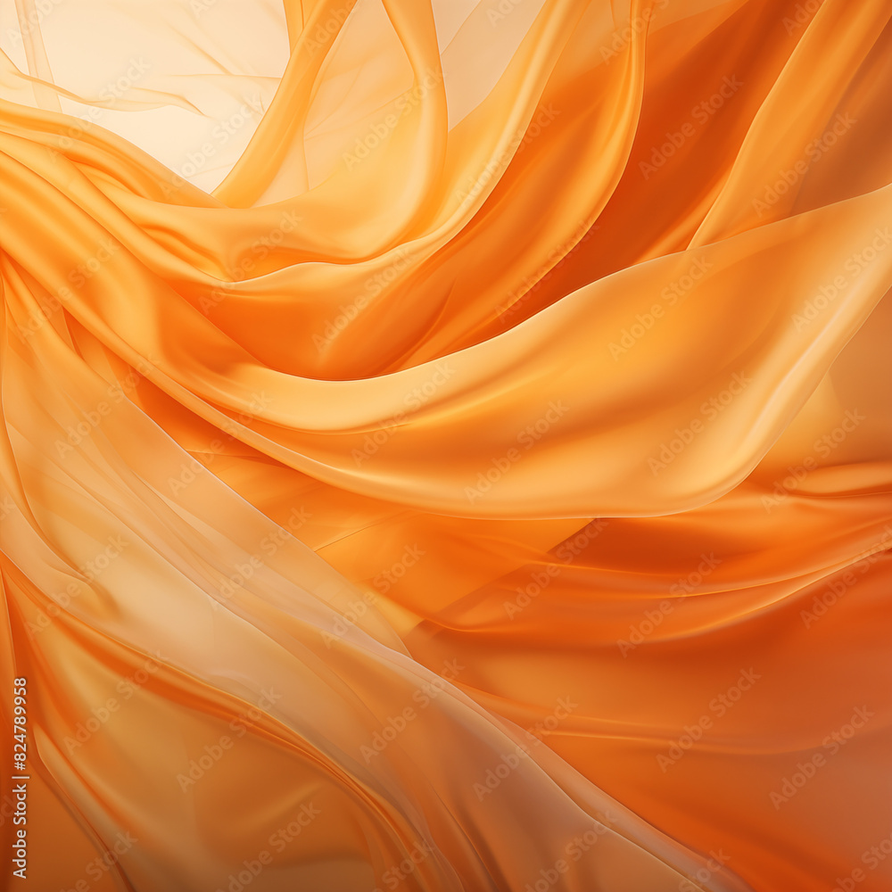 Vibrant Abstract Orange Fluid Art, Dynamic and Energetic Vibrant Abstract Orange Fluid Art, Dynamic and Energetic