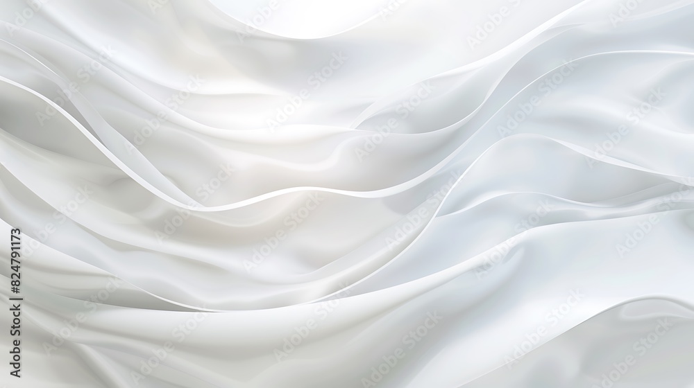 Abstract white wave background . Abstract white wave background .