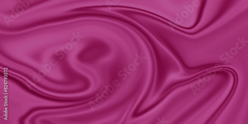 Pink silk background and pink satin background. Silk flowing curve light backdrop background. Luxury cloth silky pattern shiny elegant. Liquid velvet panorama silk satin.