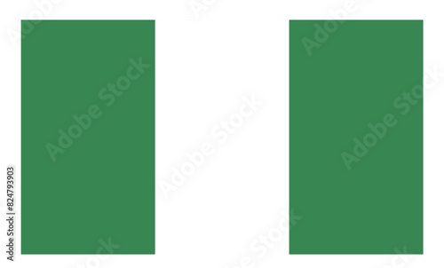 Flagge - Nigeria