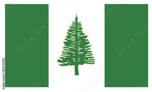 Flagge - Norfolk