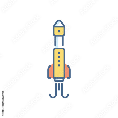 Missile Launch vector icon