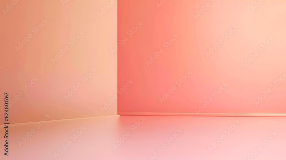 Subtle gradient from pastel pink to light peach, creating a gentle and minimalist backdrop, soft and elegant color transition, copy space.,