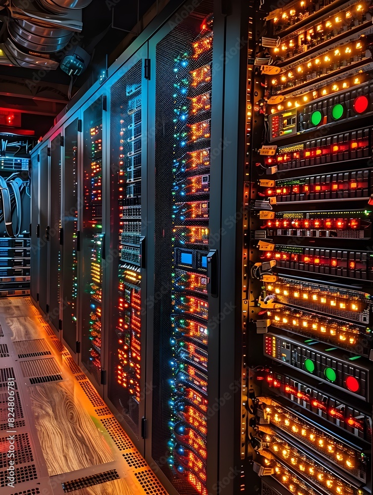 StateoftheArt Infrastructure Modern Server Room Technology StateoftheArt Infrastructure Modern Server Room Technology