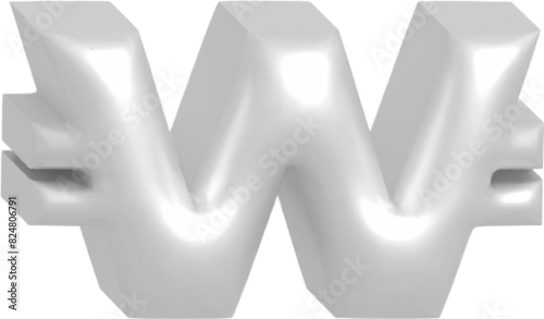 won metallic inflate balloon style alphabet