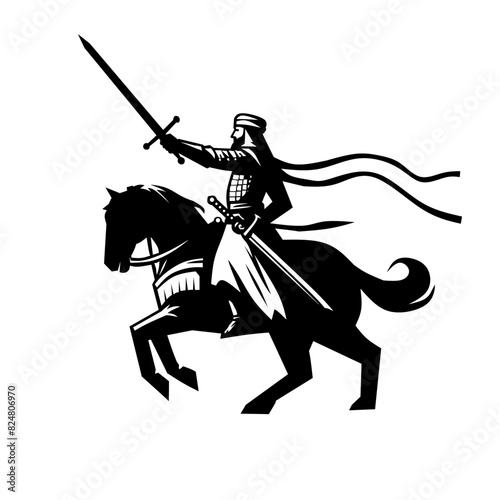 knight and horse