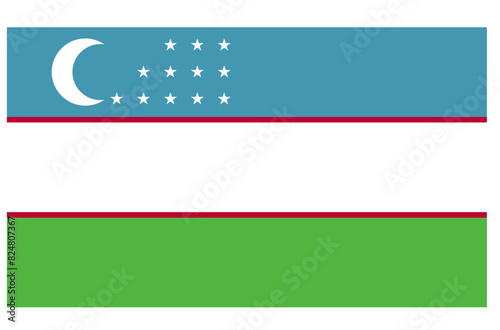 Flagge - Uzbekistan